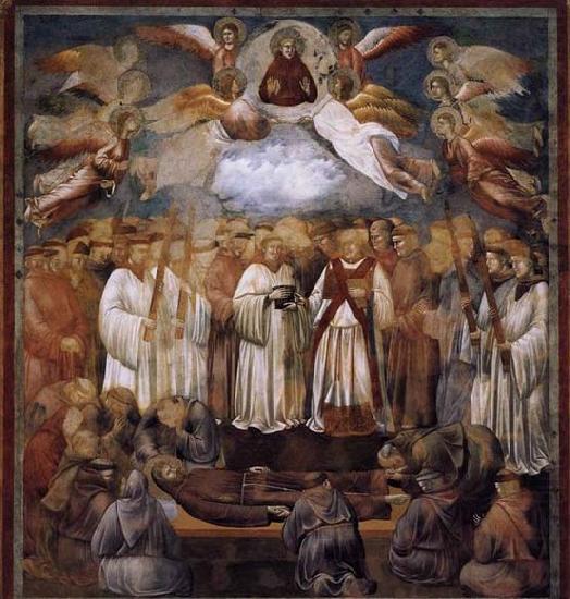 Death and Ascension of St Francis, GIOTTO di Bondone